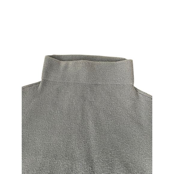 Free People Blue Knit Ottoman Slouchy Pullover Knit Sweater Women's Size Medium - Picture 6 of 10